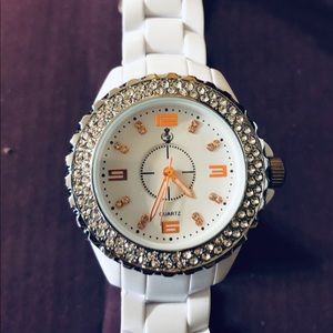 Limited edition white hot ladies watch